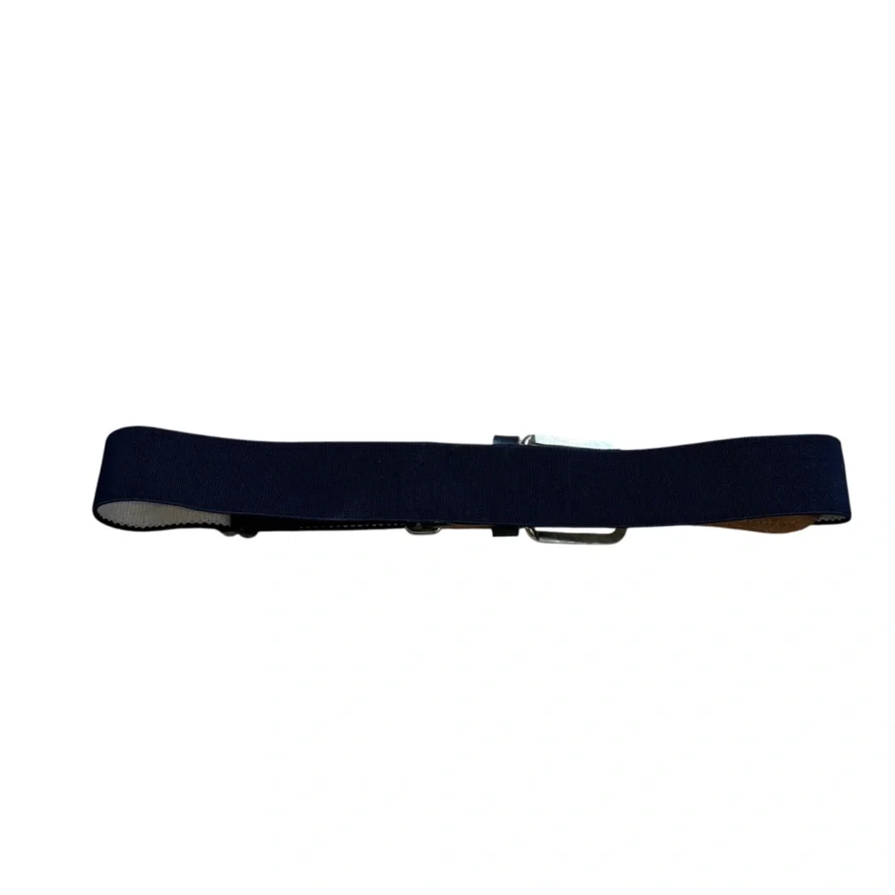 Boys Large Navy Blue Baseball‎ Belt